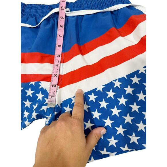 Chubbies Trunks Suit Mens Small 5.5" Inseam Patriotic American Flag USA Lined - Picture 8 of 9